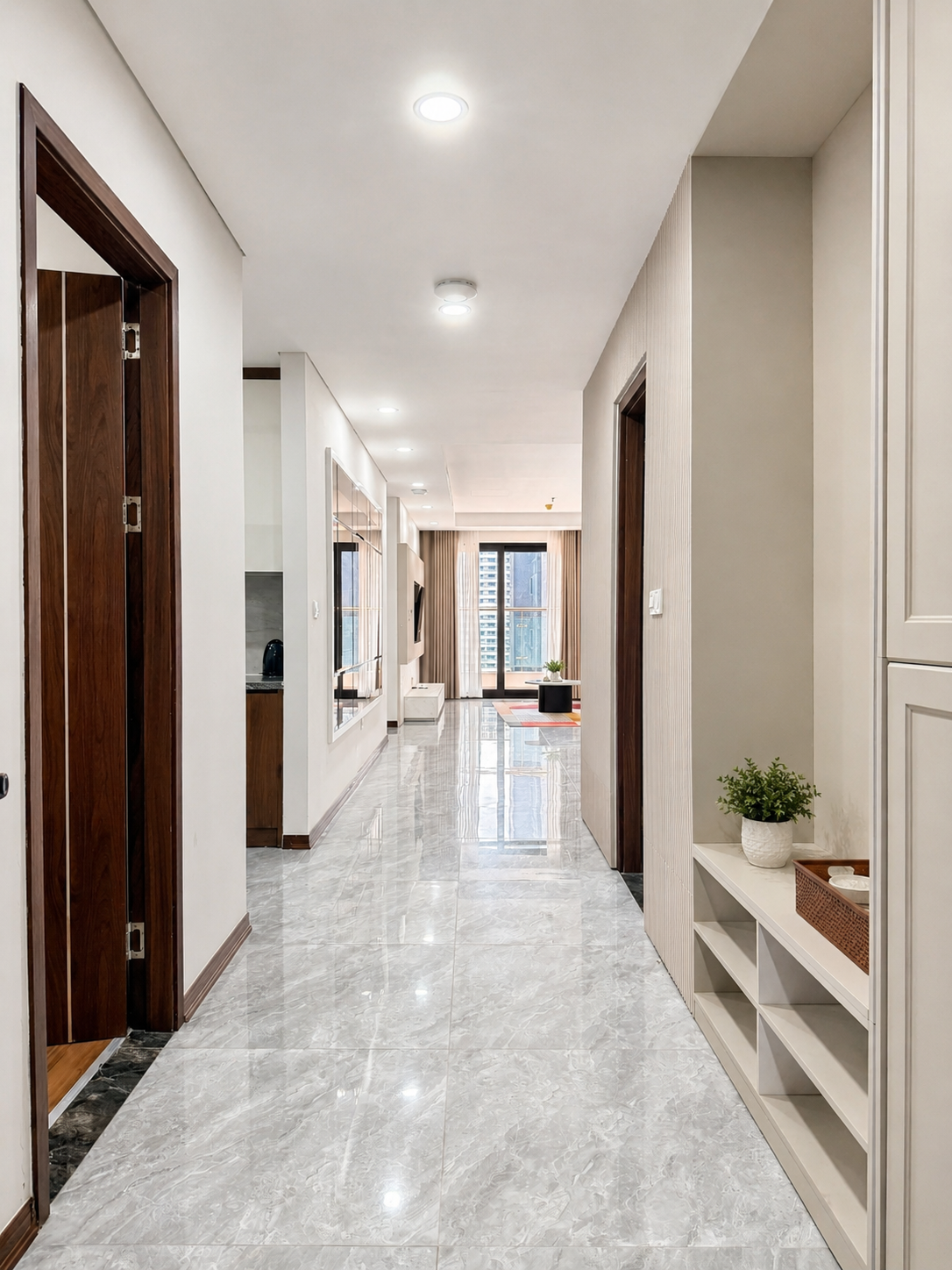 Hành lang căn hộ 22Land Capital Elite