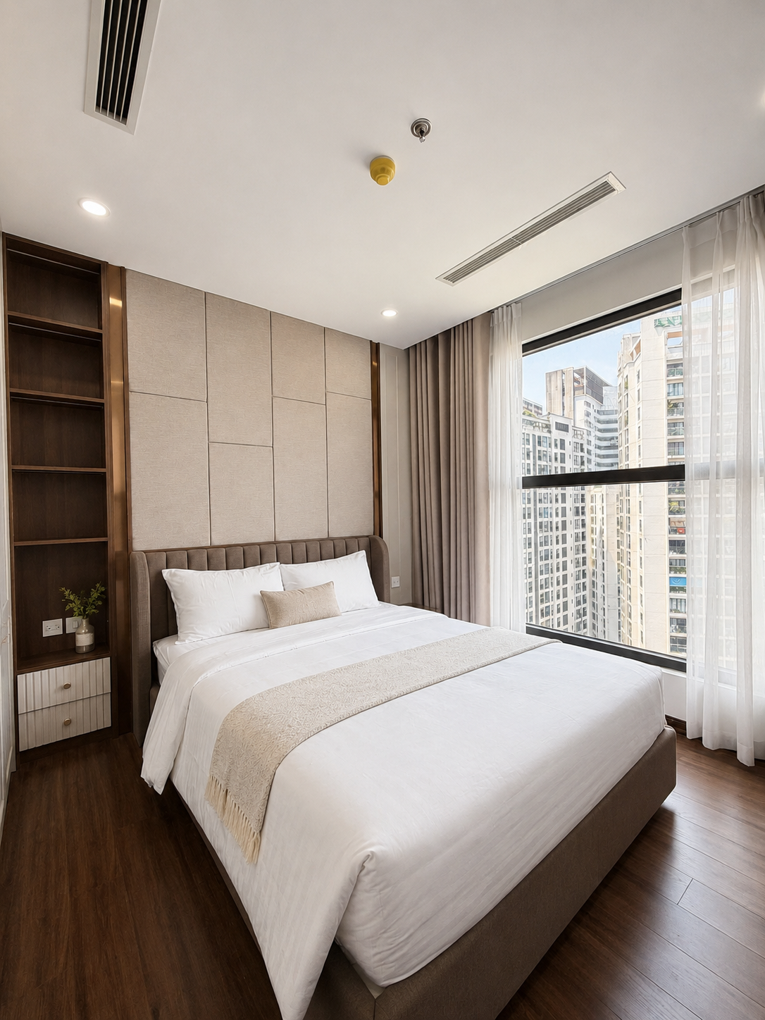 Nội thất Căn hộ 2 Phòng Ngủ — 90 m², 02 giường lớn